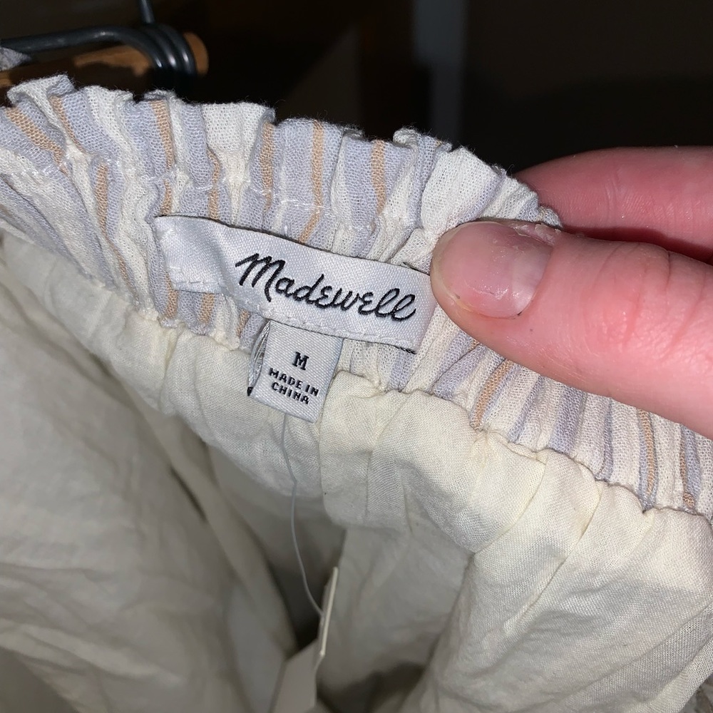Madewell smocked stripe skirt - Picture 5 of 5